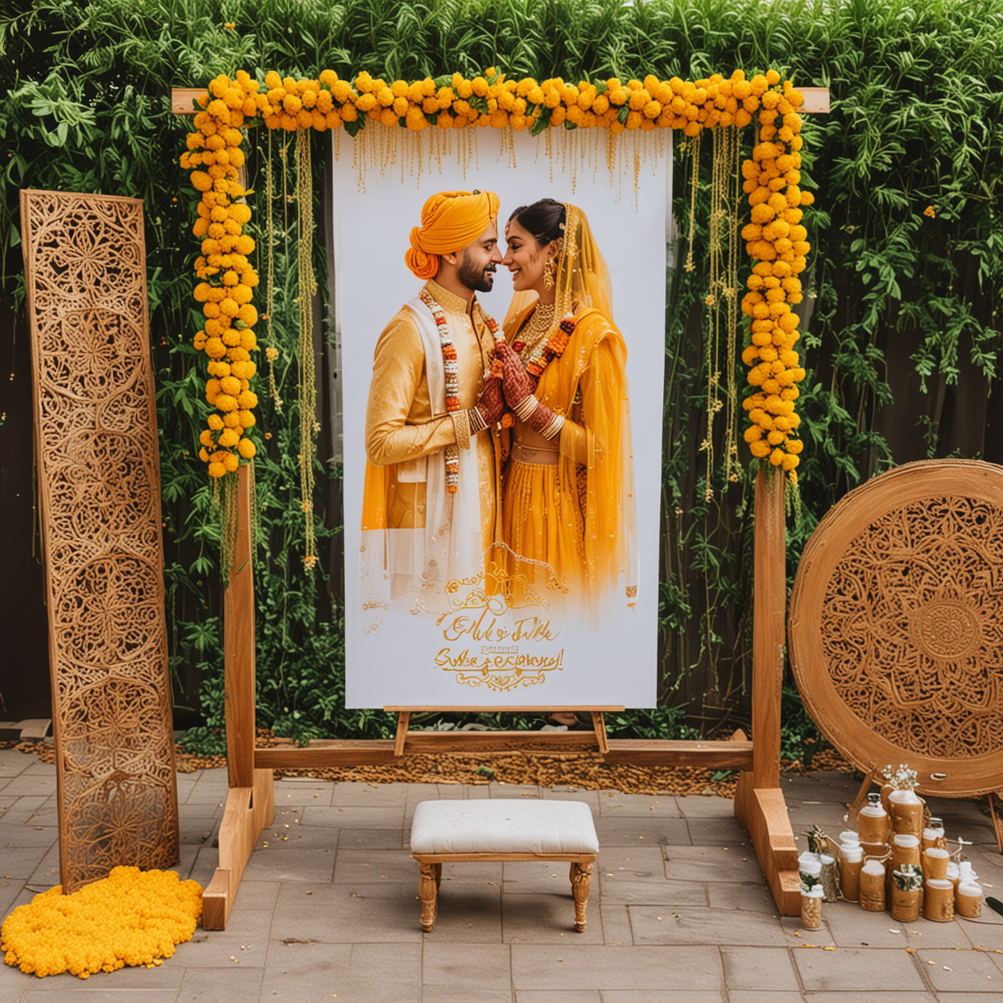 Wedding Events Welcome Sign Board