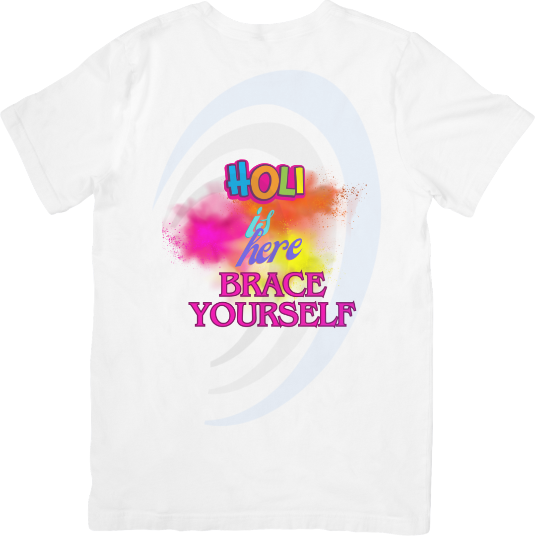 Holi Custom Printed Tshirt