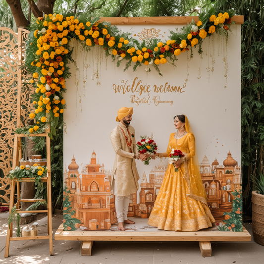 Wedding Events Welcome Sign Board